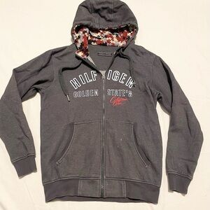 Tommy Hilfiger Zip-Up Hoodie Men’s Size Large Golden States California Open